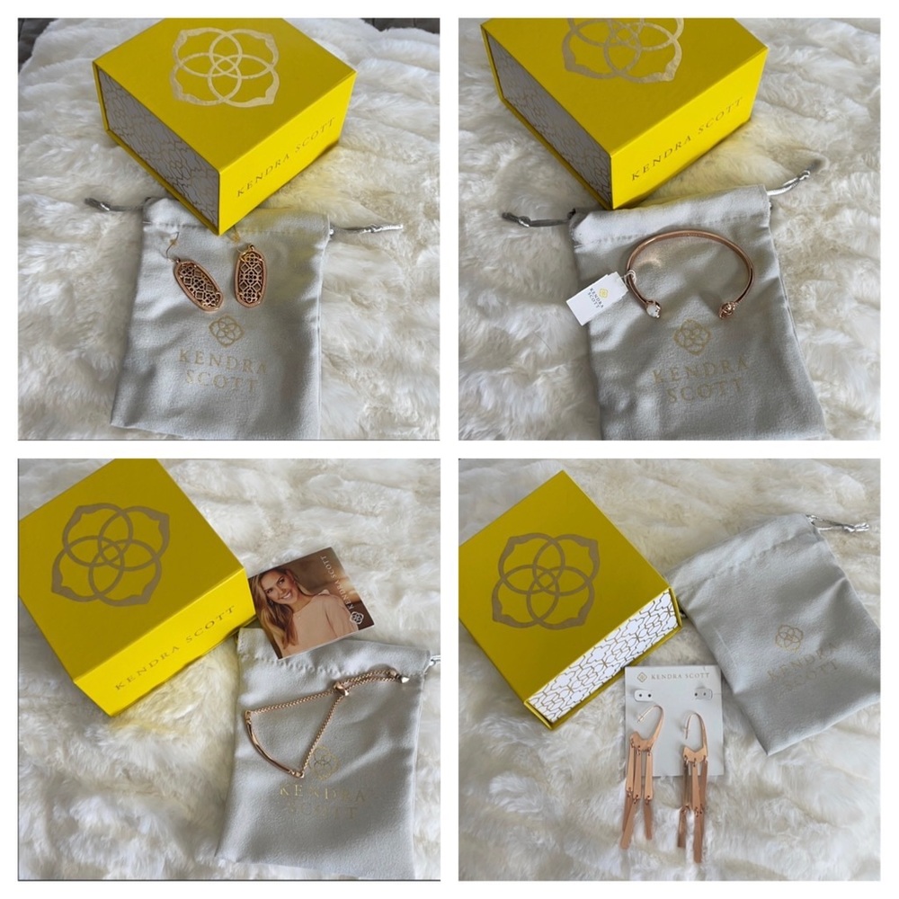 Kendra Scott Rose Gold Bundle